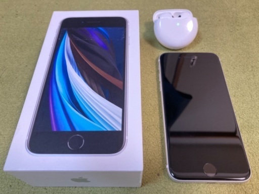 iPhone SE2 64GB Bluetoothイヤホン付き SIMフリー