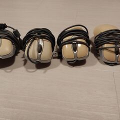 Microsoft IntelliMouse 光学式 1.1A USB マウス 4 個セットの画像