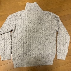 Aran sweater market 最高級メリノウール100%の画像