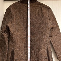 コート ジャケット 茶色の画像