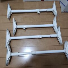 【値下げ】家具転倒防止ポール　取付高さ範囲50～75cm対応 2セット