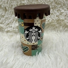 Starbucks シリコンリッドステンレスカップミント　スター...