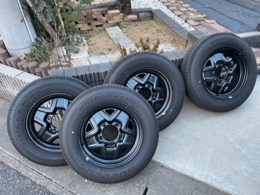 JB64　ジムニー　純正　タイヤホイールセット　175/80R16