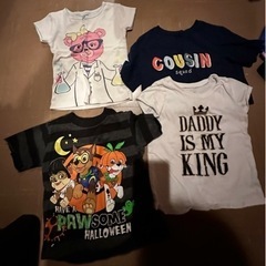 2T,3T T-シャツ,ノースリーブセットの画像
