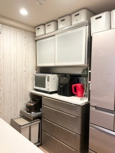 最高級 AYANO キッチンボード、ゴミ箱付き