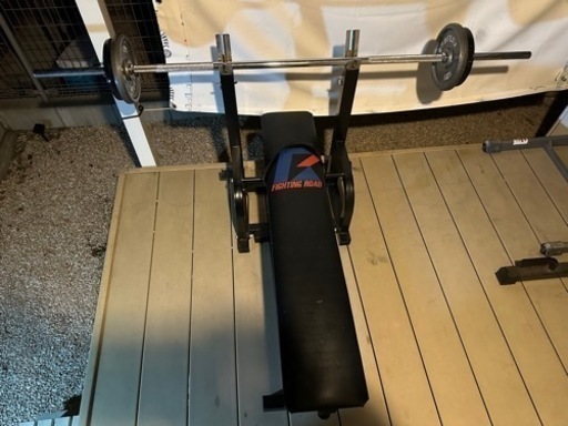 ベンチプレス30㎏セット（値下げ）　筋トレ　バーベル