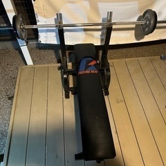 ベンチプレス30㎏セット（値下げ）　筋トレ　バーベル