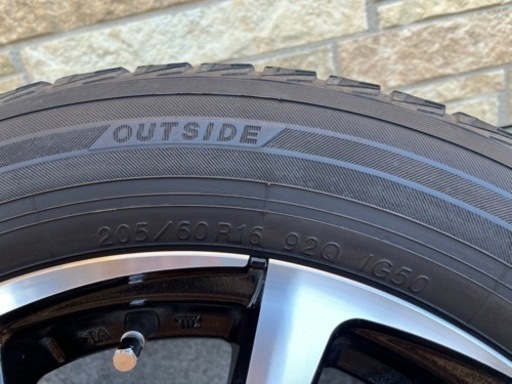 YOKOHAMA  アイスガードig50+ 205/60r16 ホイール　ビッグウェイ　ビーウィンヴェノーザ10