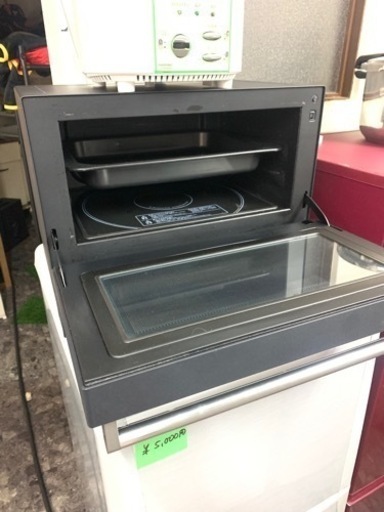北九州市内配送無料　保証付き　2020年製オーブンレンジ BALMUDA The Range ブラック K04A-BK [18L] 