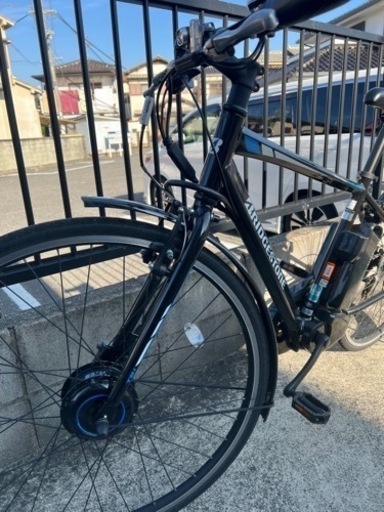 変更しました‼️【引取限定、和泉市】動自転車　電動アシストクロスバイクTB1e