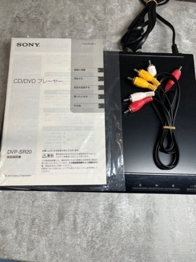 sony dvdプレイヤー　DVP-SR20