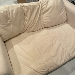 ソファーベッド　2way   クッション付き