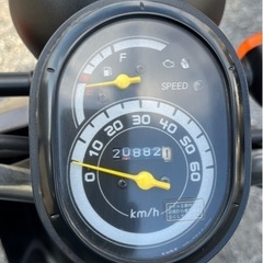 714. 動画あり　AF67 トゥデイ　FI 原付　バイク　50cc   車体　本体の画像