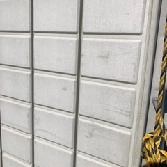 ⭐︎中古品 仮設トイレ 860×1570×2550 トイレ ポンプ式 簡易水栓式  ⭐︎の画像