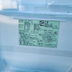送料設置無料❗️業界最安値✨家電2点セット 洗濯機・冷蔵庫92の画像