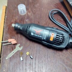 電動工具 ミニルーター（未使用）+輪ゴム1㎏