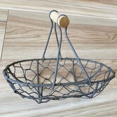 小物入れ　ワイヤーバスケット