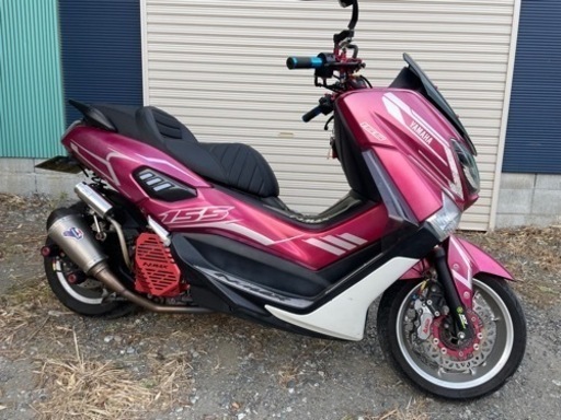 決まりました！逆車　nmax 155 フルカスタム 高速乗れます。