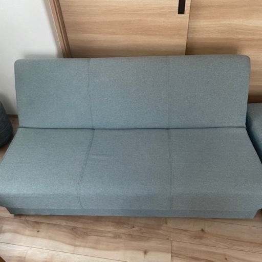 【美品】ニトリ　ベッドソファー　