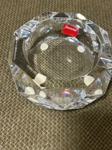 バカラ　クリスタルアッシュトレイ　美品箱なし