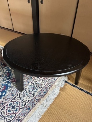 円形コタツ:コタツ布団上下付き:決まりました❗️