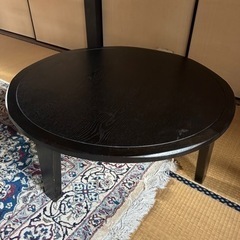 円形コタツ:コタツ布団上下付き:決まりました❗️