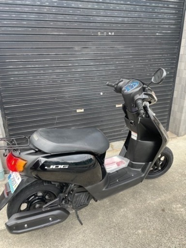 購入決定　YAMAHA JOG AY01 走行4890km 2020年5月購入　黒　自賠責付