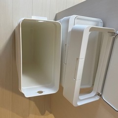 ゴミ箱2つ　スリムの画像