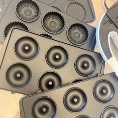 たい焼き、ドーナツメーカー1台3役の画像