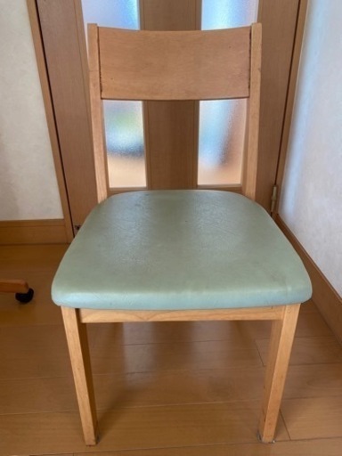引き渡し者決定6人掛けダイニングテーブル　イス6脚セット