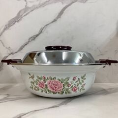 【REGASTOCK江東店】 象印 ZOJIRUSHI 両手 ホーロー鍋の画像