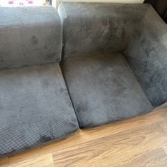 ソファ　フロアソファ　ベロア　Ｌ字の画像