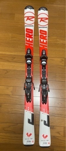 ロシニョール　ROSSIGNOL 130 セット　ノルディカブーツ25 LEKIポール付