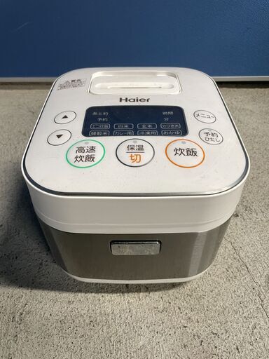 【良品】Haier マイコンジャー炊飯器 JJ-M31D 2019年製 通電確認済み 格安 早い者勝ち！ 引取歓迎 配送OK
