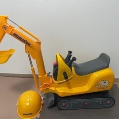 KOMATSU コマツ　乗用マイクロショベル　乗れます