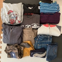 【無料】130  男の子　洋服まとめて