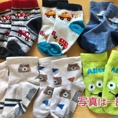 ★お渡し先決定★【あげます】used ベビー用靴下 （size1...