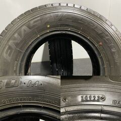 DUNLOP ENASAVE SPLT50M 215/85R16 120/118N LT 16インチ ライトトラック用 夏タイヤ 6本 23年製 バリ溝 ダイナ キャンター等　(TC010)クレジットカード QRコード決済可能