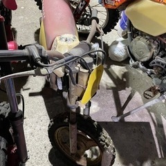 pw50キッズモトクロス！２台セット！の画像
