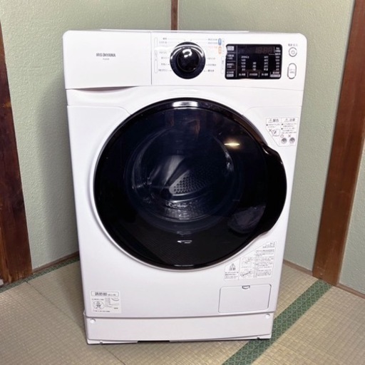 早い者勝ち❗️IRIS OHYAMA ドラム式洗濯機 8kg 2021年製【美品】