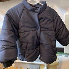 90cm ダウン　ネイビー