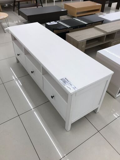 ★ジモティ割あり★ IKEA テレビ台 ホワイト H57×D46.5×W148 クリーニング済み HJ1913