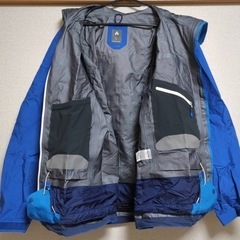 モンベル mont-bell ストリームパーカ Men's  STYLE#1102482 ライトブルー Lサイズの画像