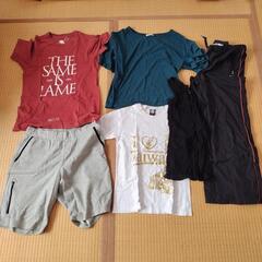 【使用感あり】レディース　Ｔシャツ・ナイキジャージパンツ＆ユニク...