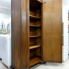 英国 ヴィンテージ クローゼット 5段 ワードローブ 収納 家具 レトロ アンティーク 札幌市 中央区 南12条の画像