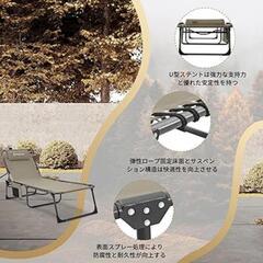 新品　キャンプベッド　簡易ベッド　+必要であれば新品未開封の防災毛布を差し上げます。の画像