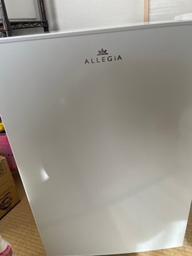 アレジア 冷凍庫 小型 前開き 61L スリム ストッカー 3段引き出し AR-BD62-NW ALLEGiA