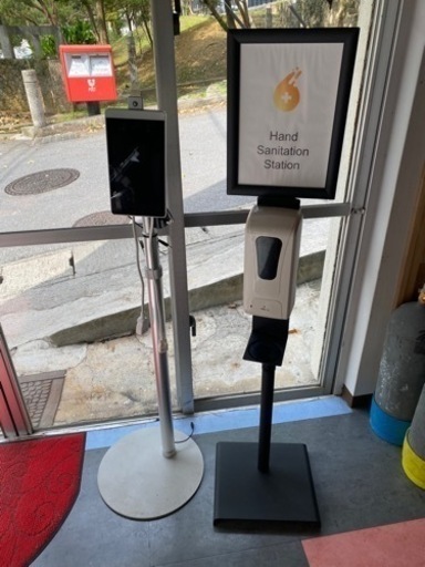 自動検温機、アルコール噴霧器(価格相談可能)