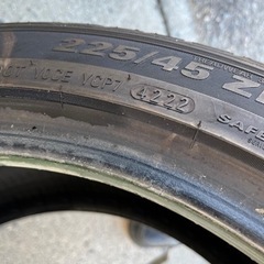 【再掲】夏タイヤ　18インチの画像