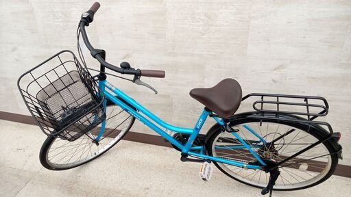 ★ジモティ割あり★  軽快車 26インチ 青 クリーニング済み TJ3725